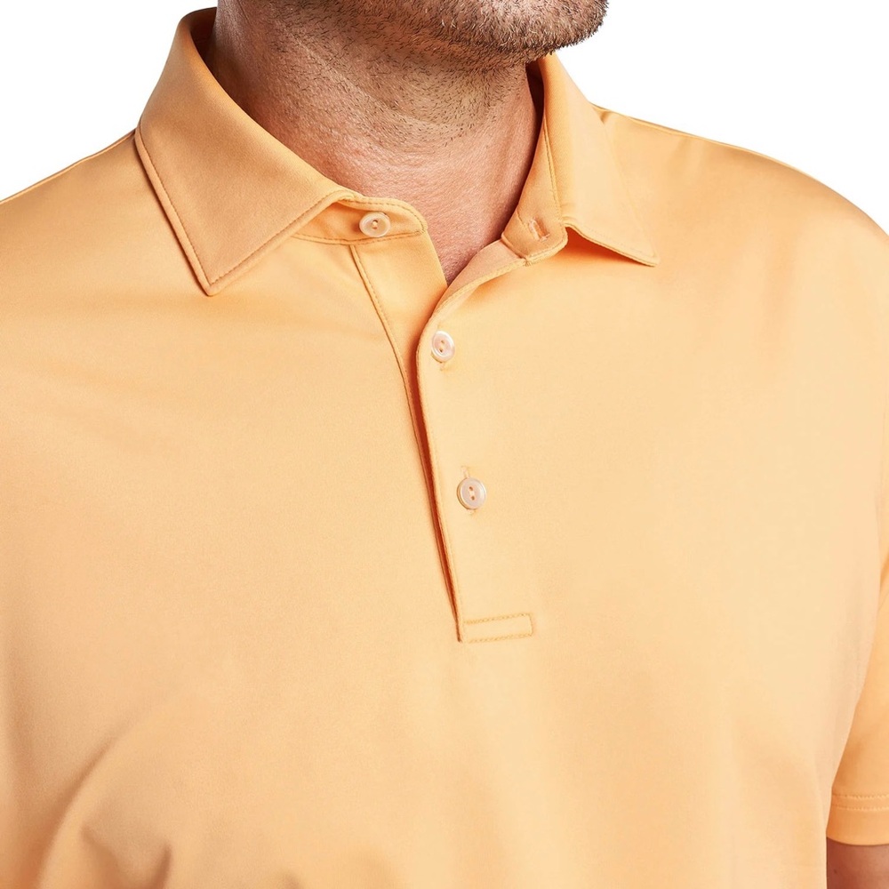 Peter Millar Orange Nectar Solid Stretch Jersey P… - image 3